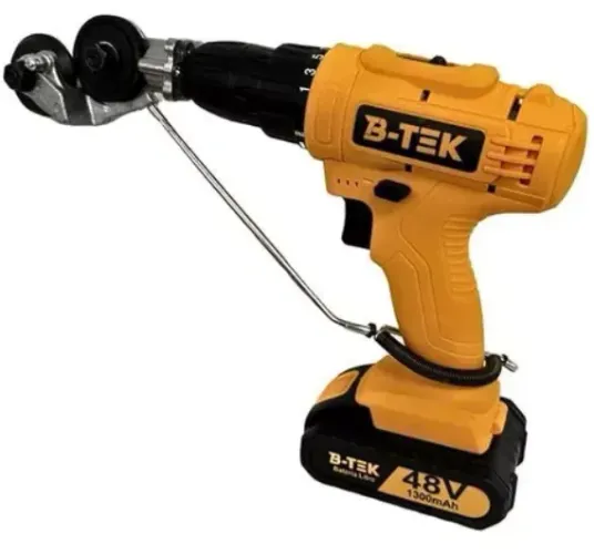 ParafusadeiraCortador De Chapa Portátil BT-DZ41 c/2 baterias 48V + Kit Maleta e Assessório