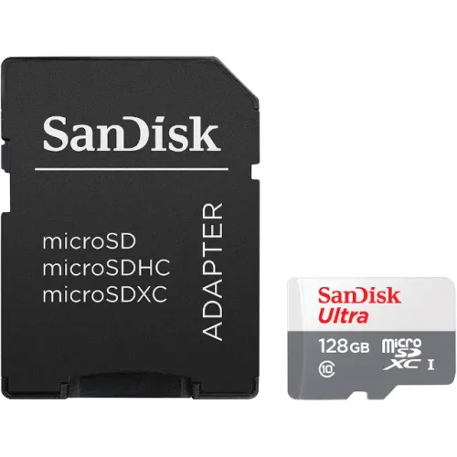 Cartão de Memória MicroSD Sandisk 128 GB Classe 10 Ultra Original