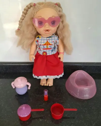 Boneca Baby Alive Bons Sonhos Antiga Hasbro 2013