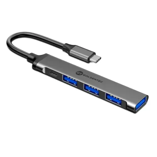 Hub USB-C 5 Portas GT (1P 3.0/ 3P 2.0/ 1P USB-C) - WZetta