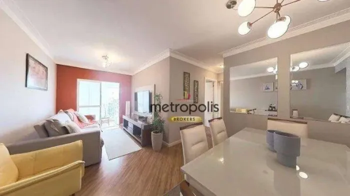 Apartamento à venda, 84 m² por R$ 745.000,00 - Vila Valparaíso - Santo André/SP