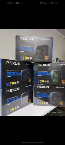 Fonte de Alimentação Nexus 500W 80 Plus Bluecase