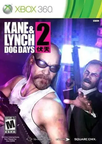 Kane & Lynch 2: Dog Days Xbox360 Original, mídia física.