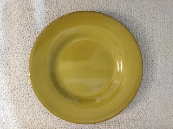 Jogo de Pratos de Louça Verde 28cm