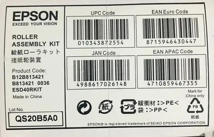 Kit alimentação scanner Epson.