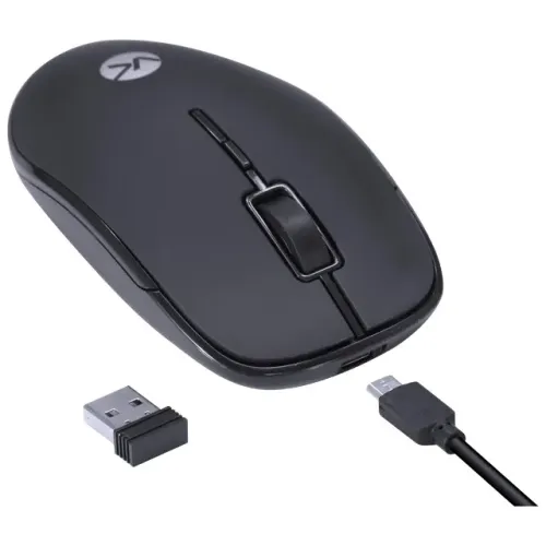 Mouse Recarregável Vinik Power One Pm100 Preto