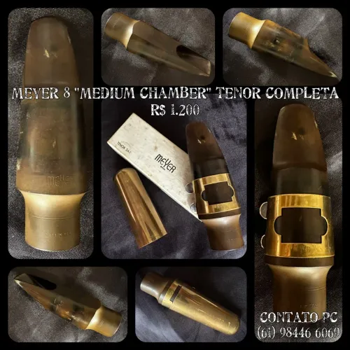 Boquilha para Sax Tenor Meyer 8 VENDIDA