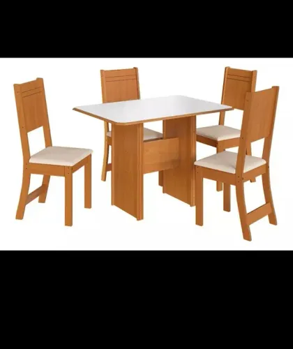 MESA DE MDF NOVA 4 CADEIRAS
