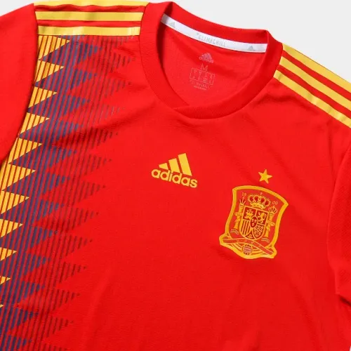 Camisa Adidas Espanha I 2017-2018 - Jogador - BR2724