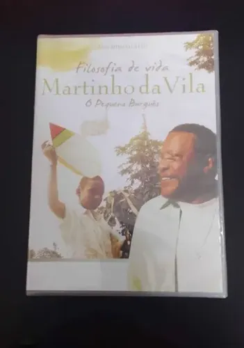 Dvd Martinho da Vila, Filosofia de Vida, o Pequeno Burguês. (Sem uso está lacrado).