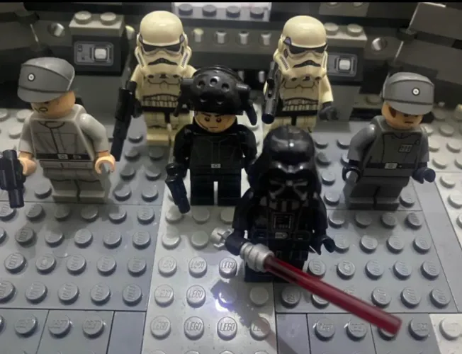 Star Wars Destroyer Imperial veja as fotos, da Lego Set 75055