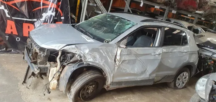 Sucata Volkswagen T-Cross Sense 1.0 Tsi 2022 - Pare retirada de peças Avulsas