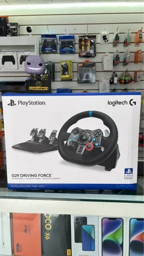 Vendo Volante Logitech G29 - Compatível com PS4, PS5 e PC. Novo