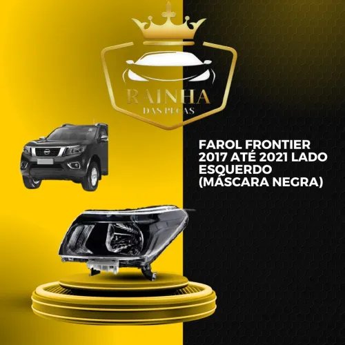 Farol Frontier 2017 até 2021 Lado Esquerdo (Máscara Negra)