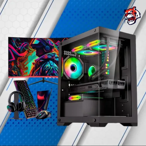 Promoção PC Gamer Aquário Intel Core i7 16 GB Ram 1 ano de garantia