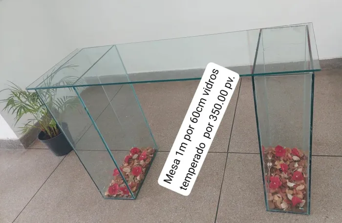 Mesa de vidro