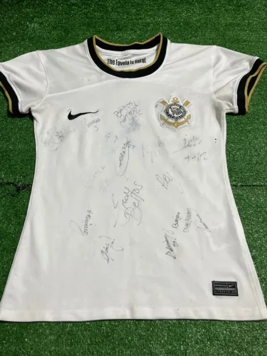 Camisa Corinthians Home 2022 (Autografada pelo Elenco Feminino)