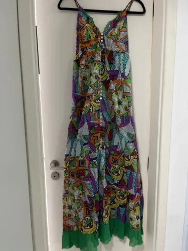 Vestido estampado Longo Tam: P 