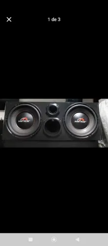Caixa automotiva amplificada 