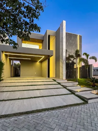 Portaria fechada, casa na cidade Alpha Ceará, terras Alphaville Ceará 3?