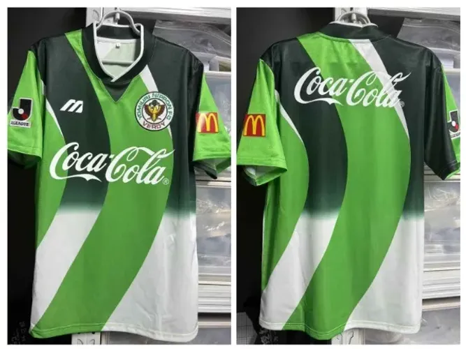Camisa Verdy Kawasaki Tokyo Yomiuri 1994/1995 Ruy Ramos Kazu