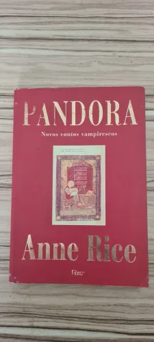 Livro Pandora Anne rice 