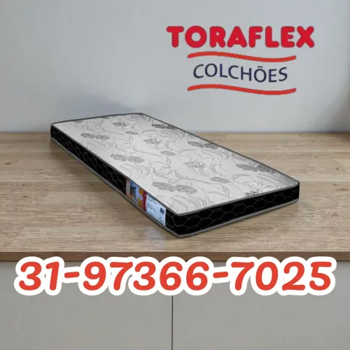 COLCHÃO TORAFLEX SOLTEIRO NOVOS DIRETO DA FÁBRICA 
