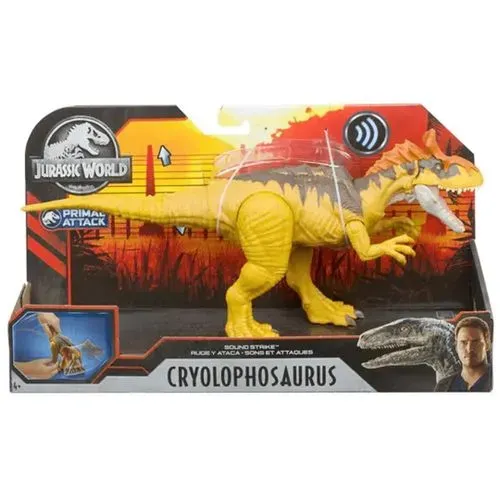 Dinossauro Cryolophosaurus Jurassic World Mattel Original. Novo e Lacrado de Fábrica