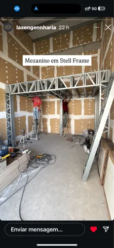 Trabalhamos como montador de Drywall e stellframe