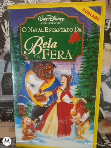 FITA VHS WALT DISNEY - BELA E A FERA - DUBLADO