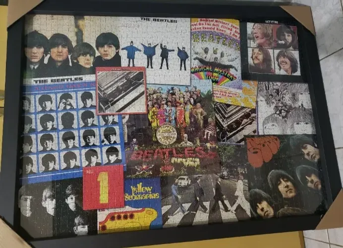 Quadro quebra cabeça The Beatles