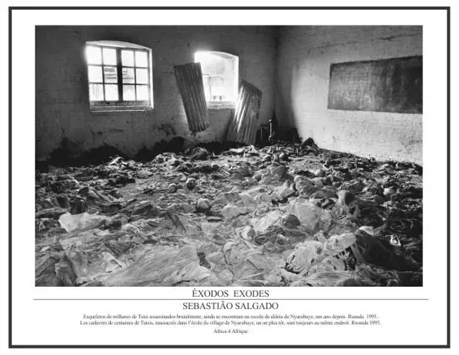 Pôster Coleção Êxodos Autografado por Sebastião Salgado África Nº 04