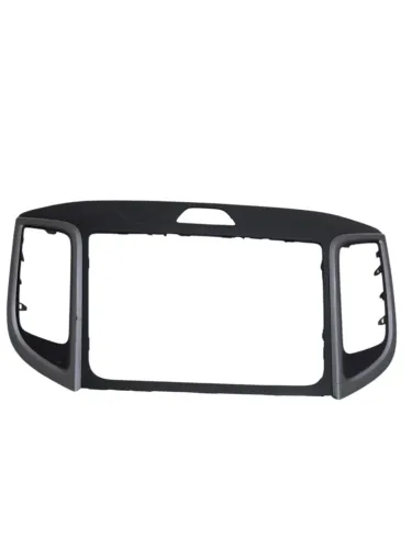 Moldura Multimídia Hyundai Creta 2021/22 1.6 16v 84740m4000 Preto Com Prata