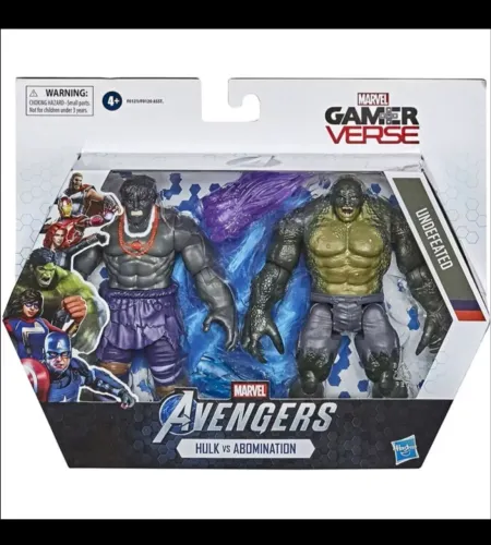 Action Figure Hulk vs Abominável Marvel Gameverse!