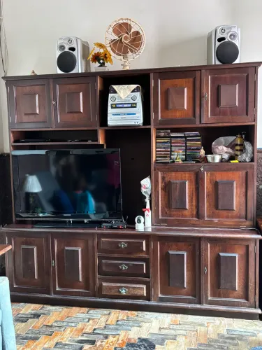 Estante / rack madeira maciça 