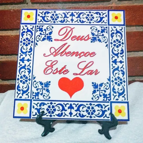 Azulejo sublimação personalizado 15x20 enviamos para todo Brasil!