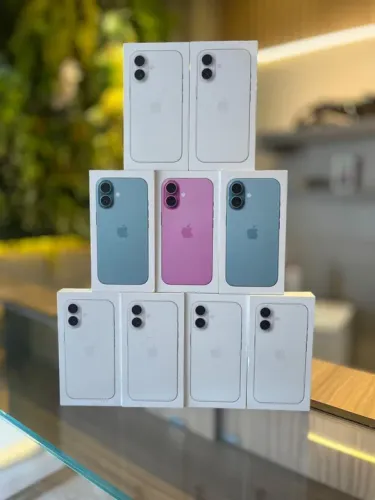 iPhones 16 128gb (com nota fiscal)