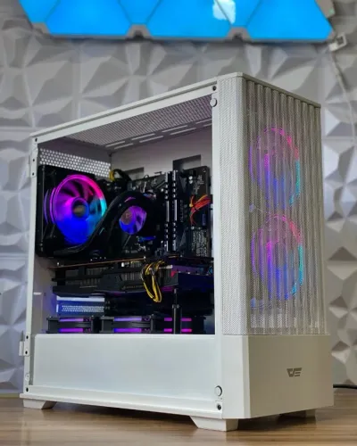 - PROCESSADOR RYZEN 7 1800X - PLACA MÃE B550MK GIGABYTE (NOVO) - 16GB RAM DDR4 (2X8) - PLA