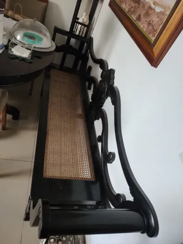 Namoradeira 4 lugares e banco