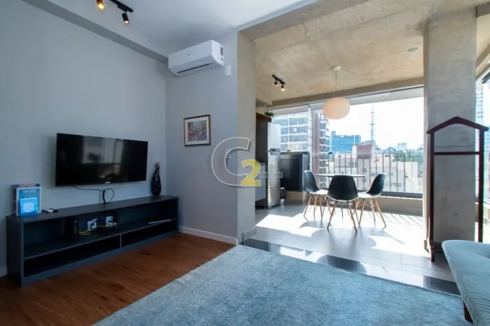 Studio mobiliado á venda no Jardim América com 1 quarto sem vaga 28m2