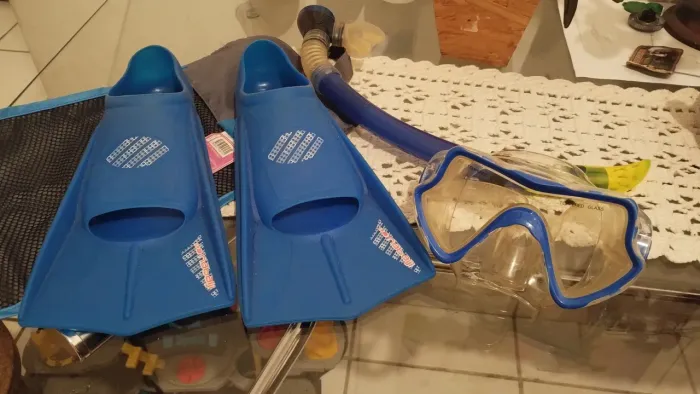 Kit de mergulho infantil