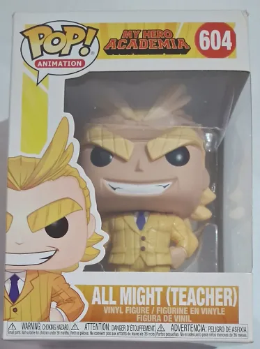 Boneco Funko Pop! Animation All Might (Teacher) My Hero Academia #604