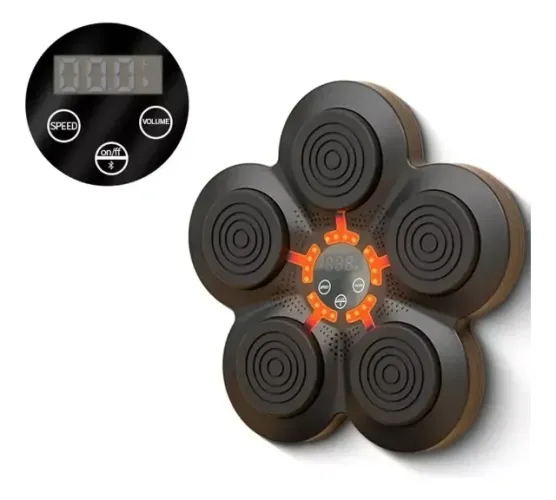Máquina De Boxe Soco Música Bluetooth Treinamento