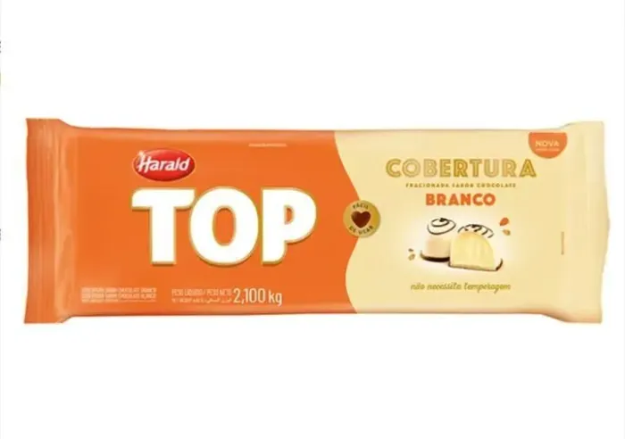 Chocolate Harald top branco