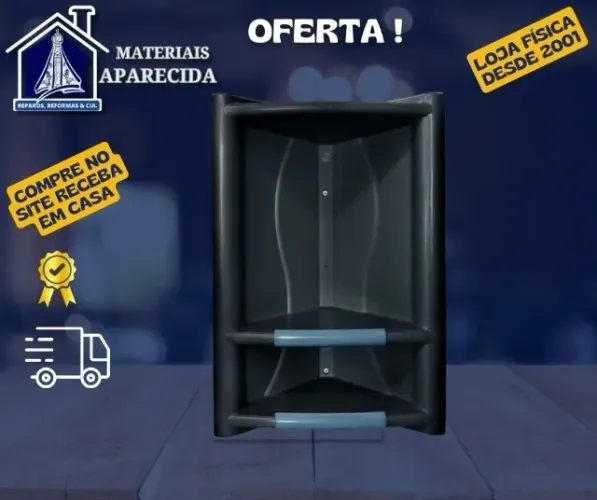 Cantoneira Banheiro Shampoo Arqplast - novo