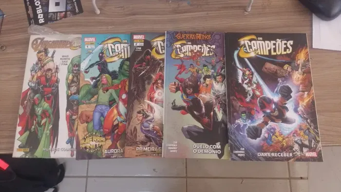 Os campeões - 1ª série (completo) + vingadores & campeões