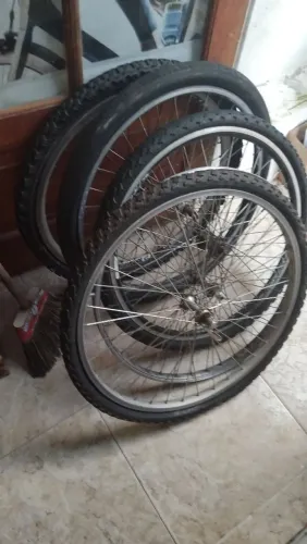 Rodas diversas aro 26 dianteira e traseira