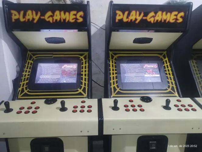 Máquina de Fliperama, Arcade.