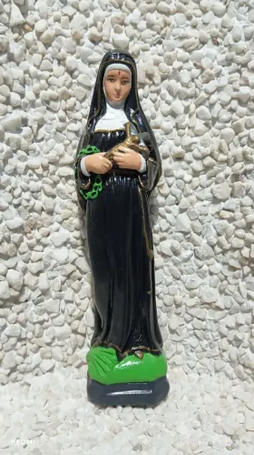 Imagem Santa Rita de Cássia 30 cm em concreto cimento