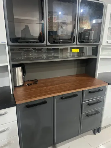 Armário de cozinha de aço 